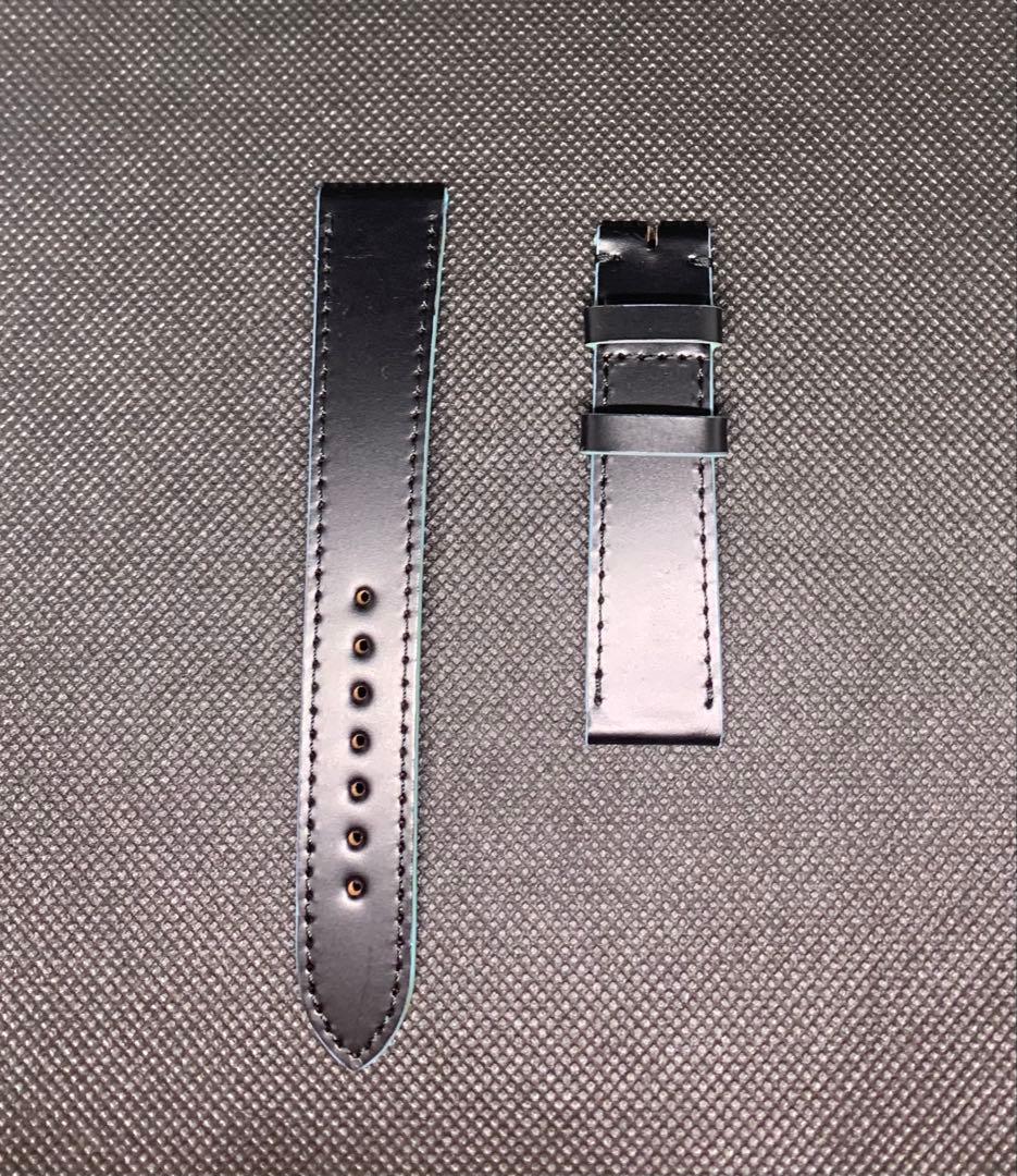 nomos ノモス　純正シェルコードバン　ウレタン　ストラップ　ベルト　18mm