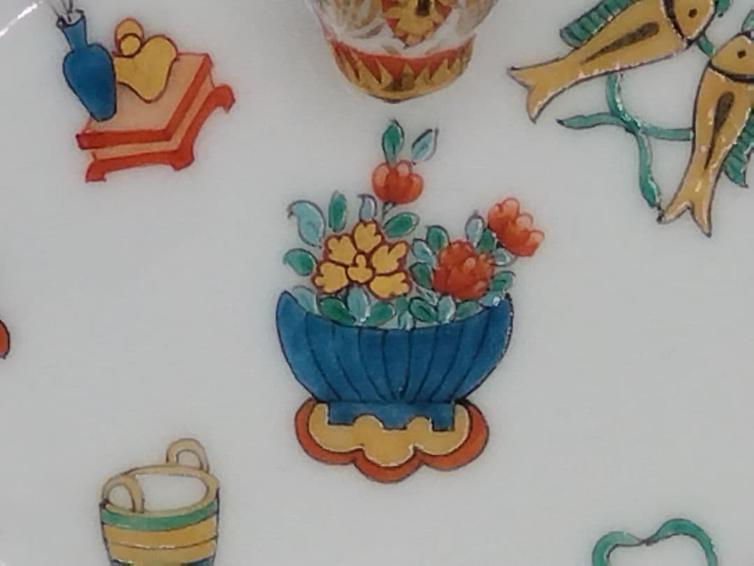 HEREND/ヘレンド　「シノワズリボワッソン」宝尽くし 小物入れ、ミニトレイ