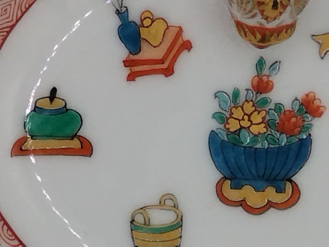 HEREND/ヘレンド　「シノワズリボワッソン」宝尽くし 小物入れ、ミニトレイ