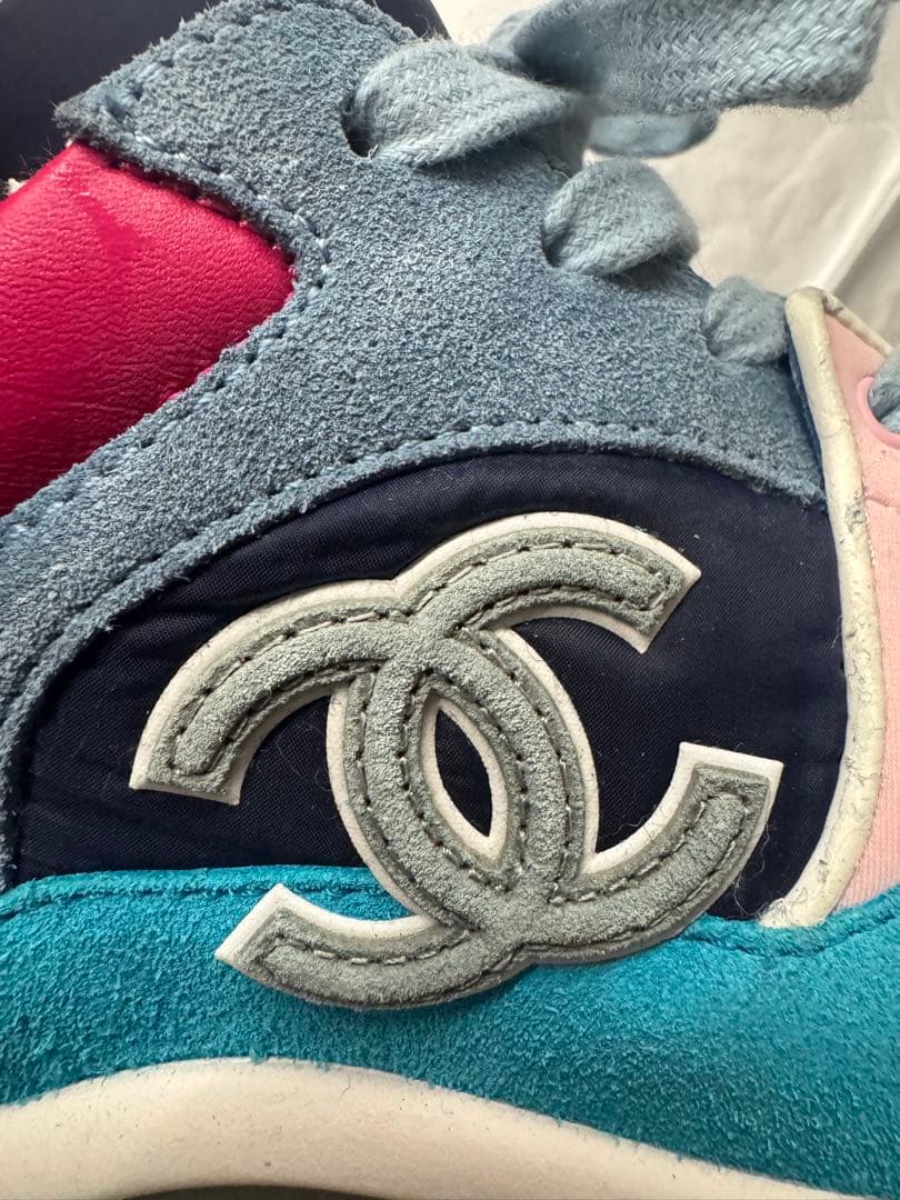 ピコ吾郎Chanel カラフルスニーカー 23.5サイズ