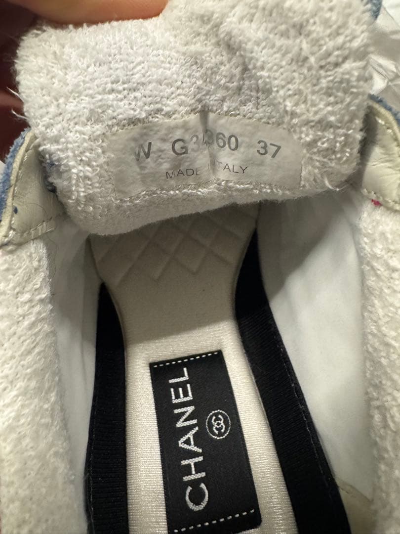 ピコ吾郎Chanel カラフルスニーカー 23.5サイズ