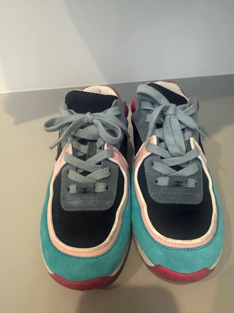 ピコ吾郎Chanel カラフルスニーカー 23.5サイズ