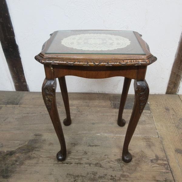 イギリス アンティーク 家具 ネストテーブル サイドテーブル 3台組 6779d