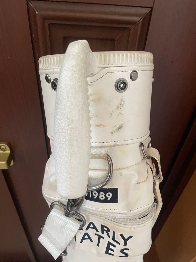 PEARLY GATES キャディバッグ ホワイト