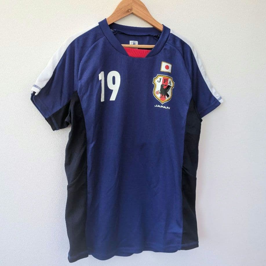 【希少 実使用期】李忠成 日本代表 ユニフォーム 19番 150cm JFA