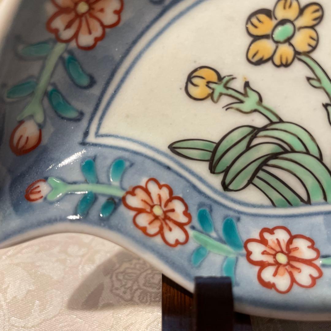 有田焼【佐藤走波】　小皿 五枚組 変形小皿