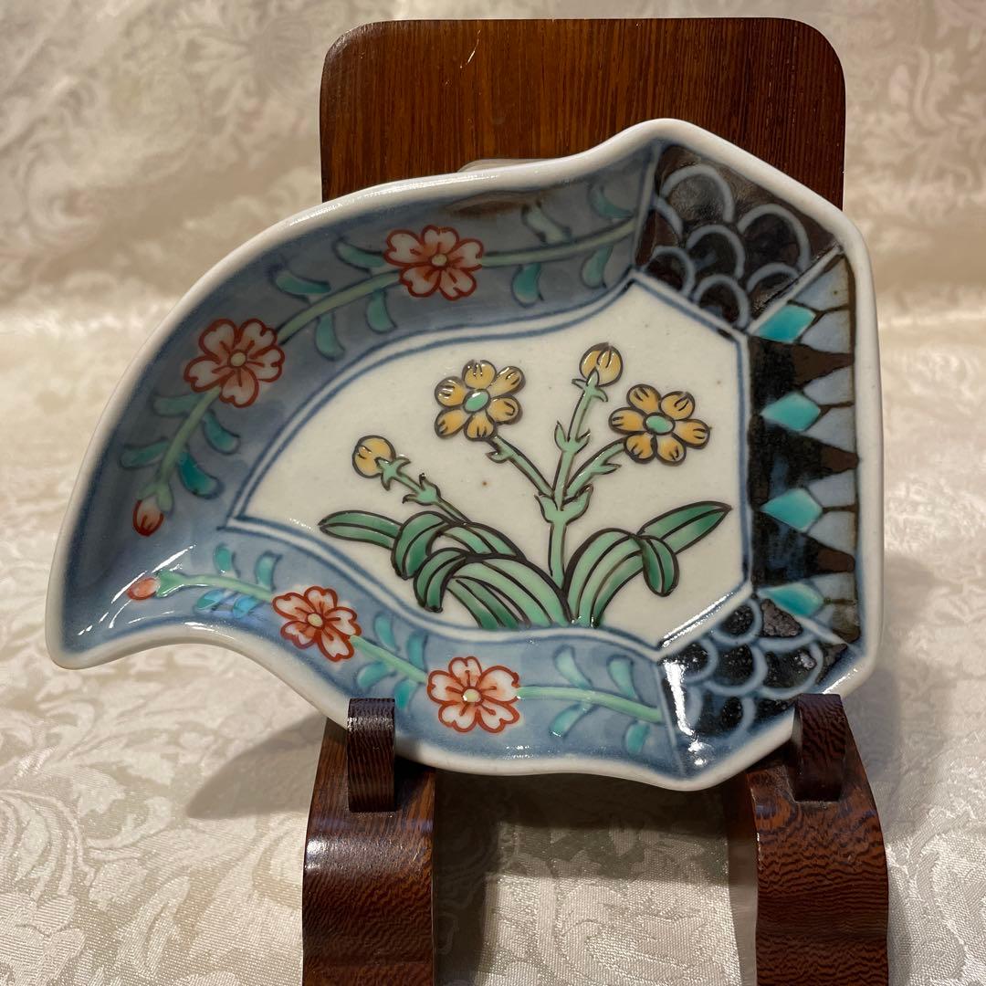 有田焼【佐藤走波】　小皿 五枚組 変形小皿