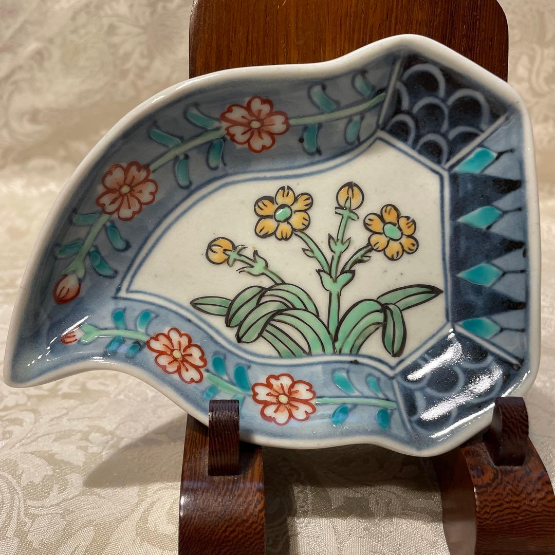 有田焼【佐藤走波】　小皿 五枚組 変形小皿