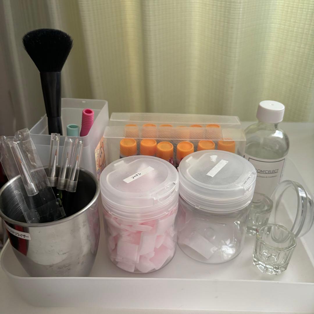 ジェルネイル検定　ネイリスト検定　1級2級3級　ジェル用品まとめうり