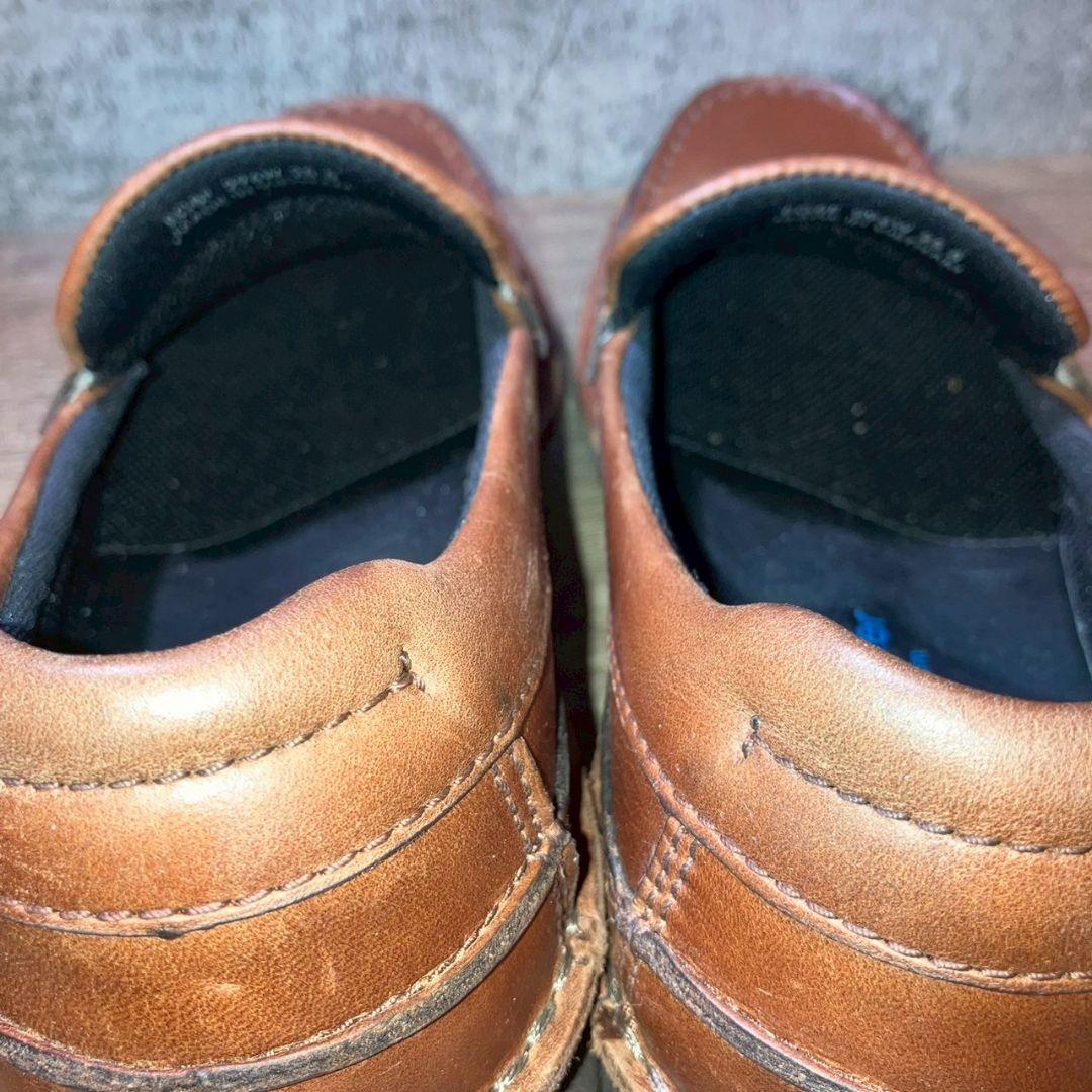 REGAL　リーガル　デッキシューズ　ブラウン　レザー　茶色　革