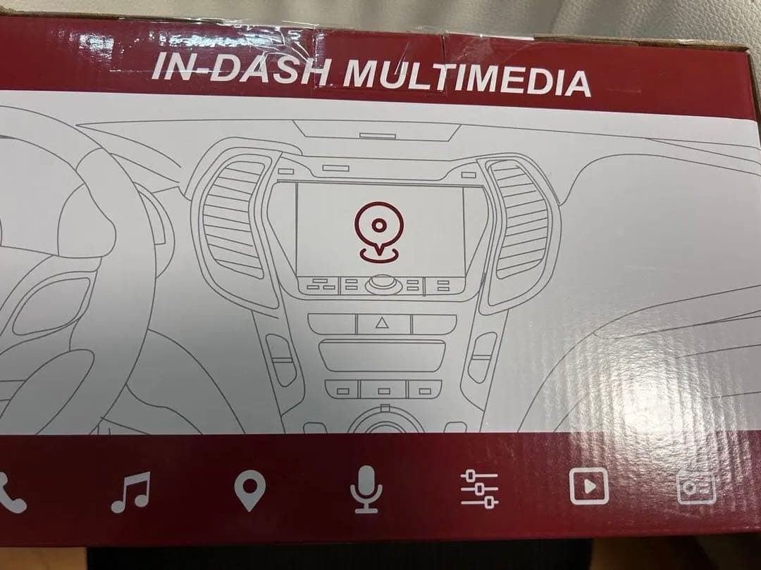 BOUWOIMA ディスプレイオーディオ 10インチ 1din 未使用品