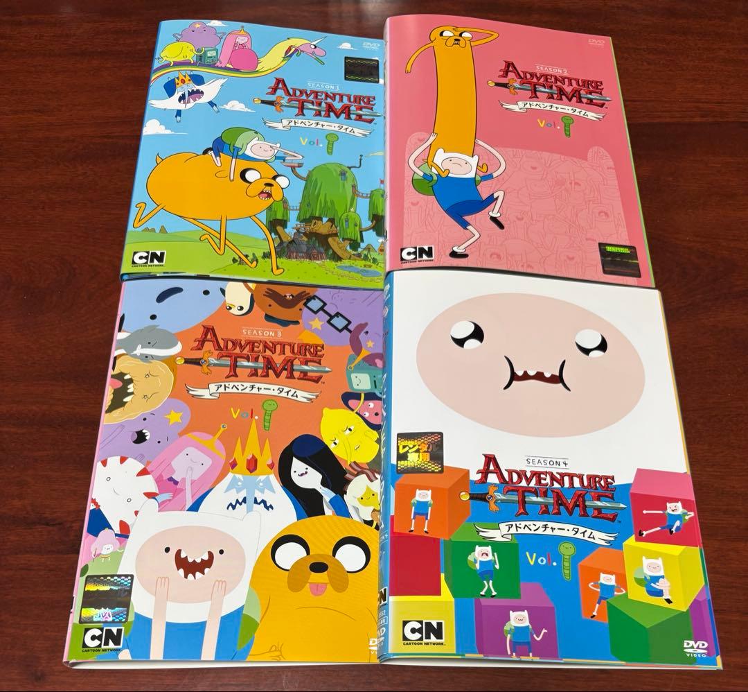 アドベンチャータイムseason1〜4 全巻完結セット dvd