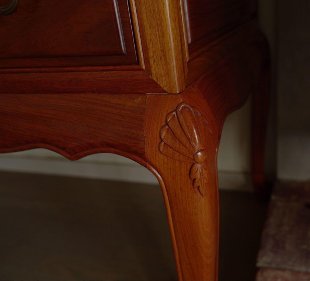 アンティーク　猫脚デスク　テーブル　引出し5杯 ビンテージ　工芸品