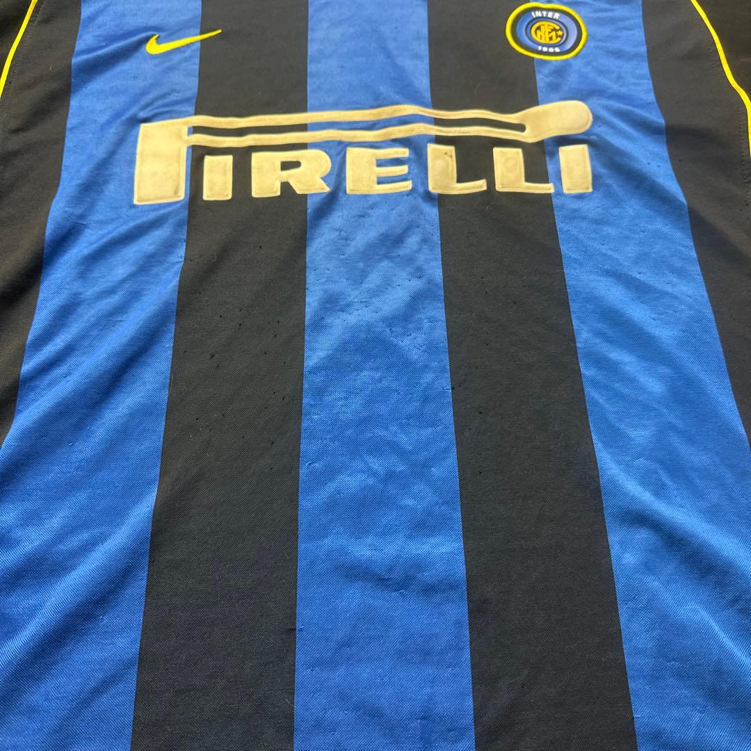 NIKE インテルミラノユニフォームXL 01/02 ⑨ロナウドイングランド製