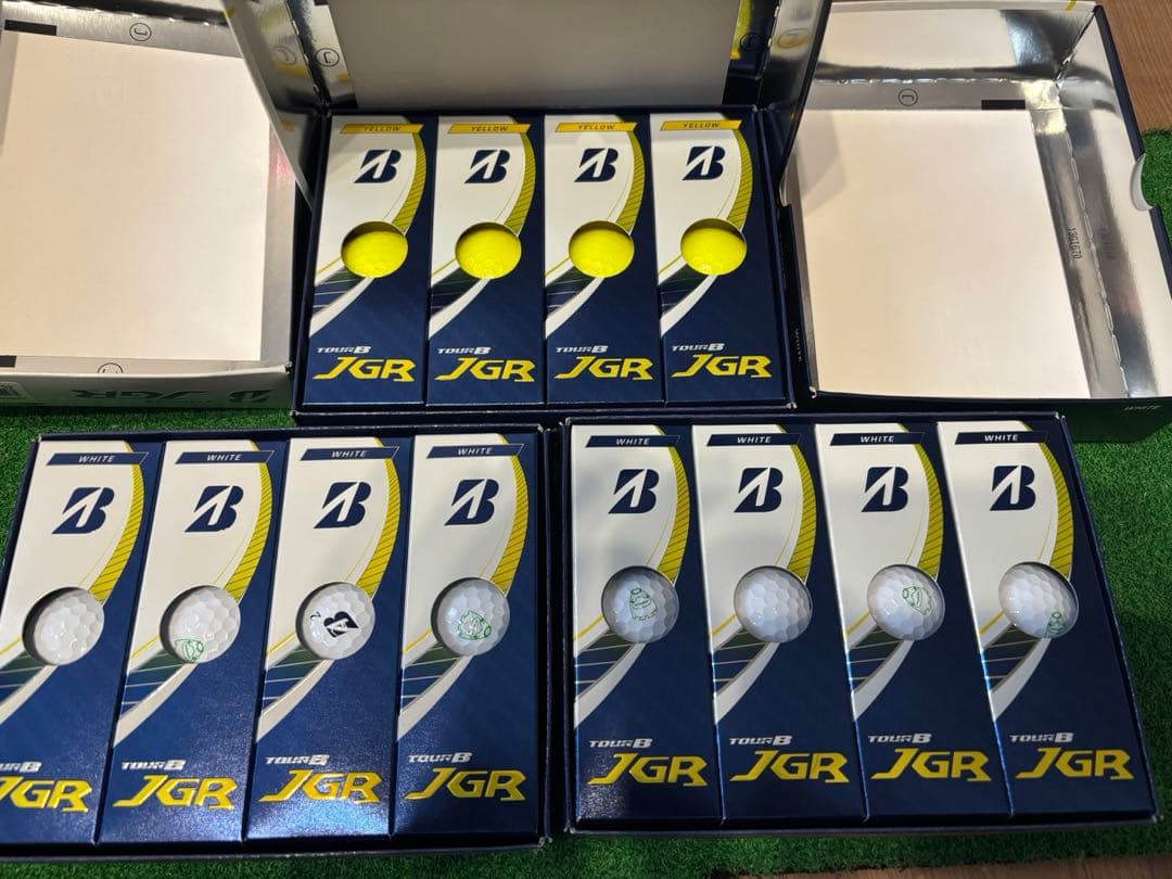 ブリヂストン　ツアーB JGR 3ダース(ホワイト2イエロー1)