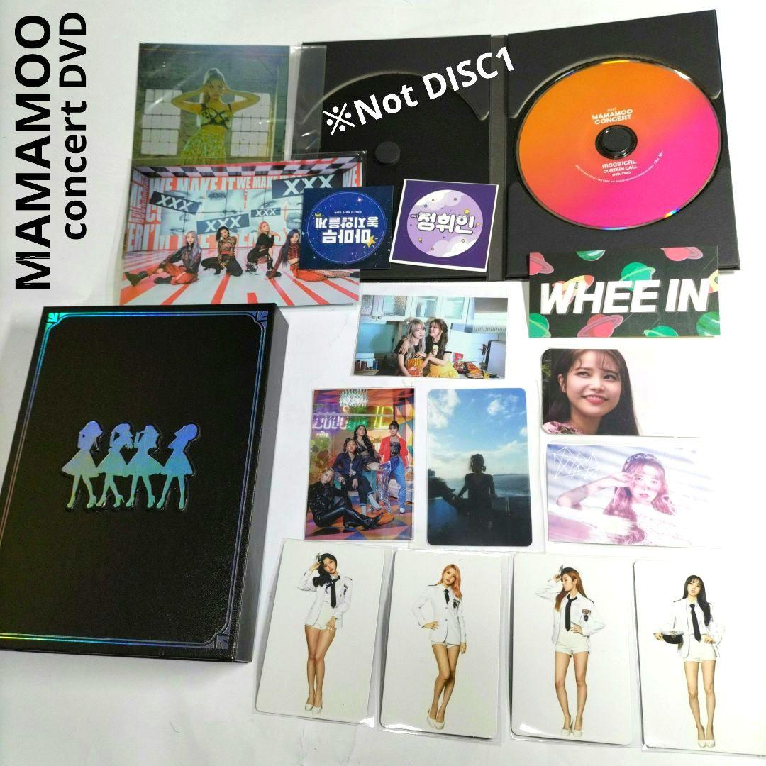 27500 訳あり⭐トレカ付⭐2017 mamamoo concert DVD