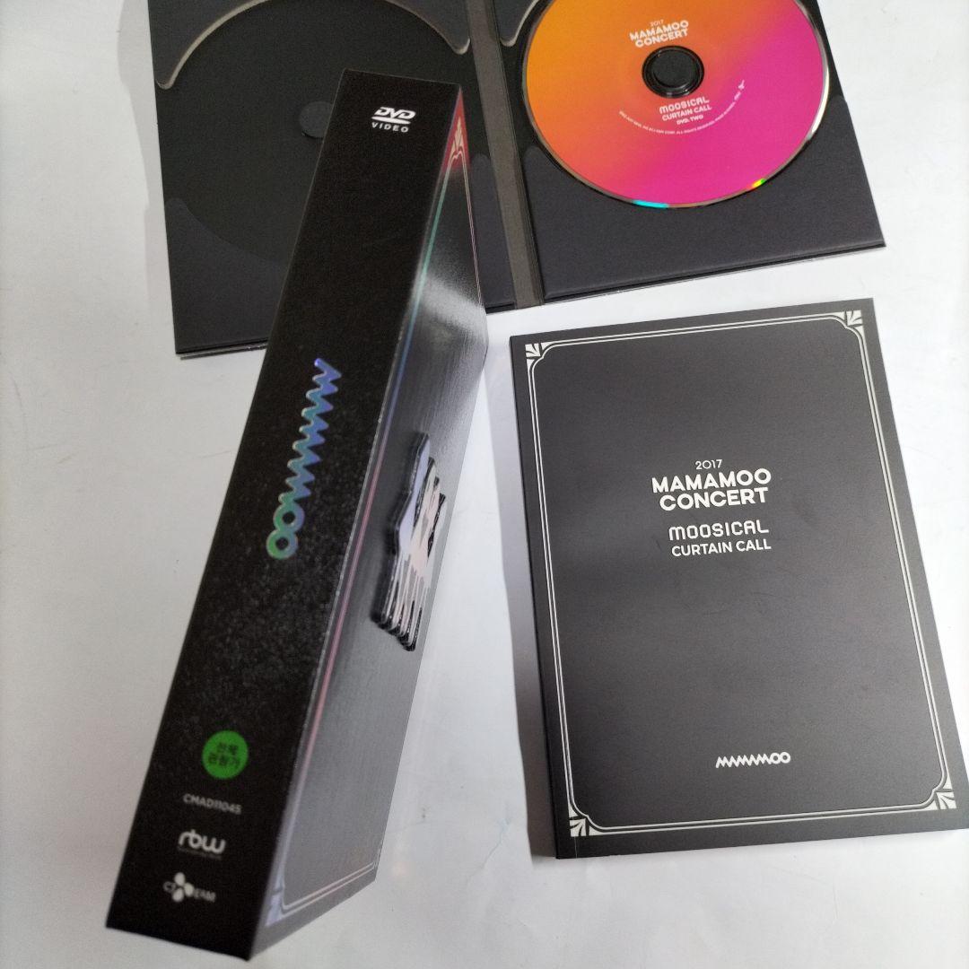 27500 訳あり⭐トレカ付⭐2017 mamamoo concert DVD