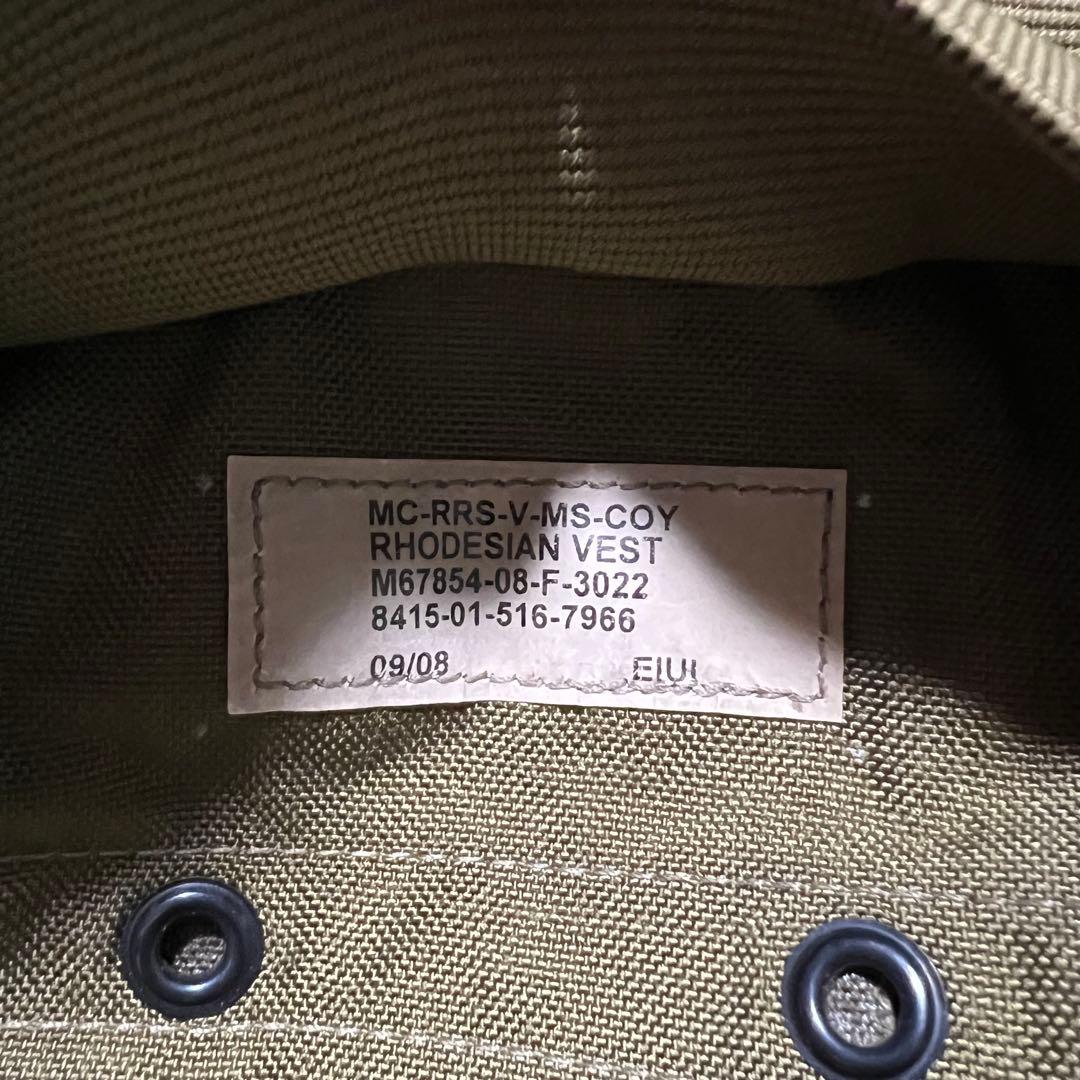 実物未使用 Eagle RRV ローデシアン リーコン ベスト コヨーテブラウン