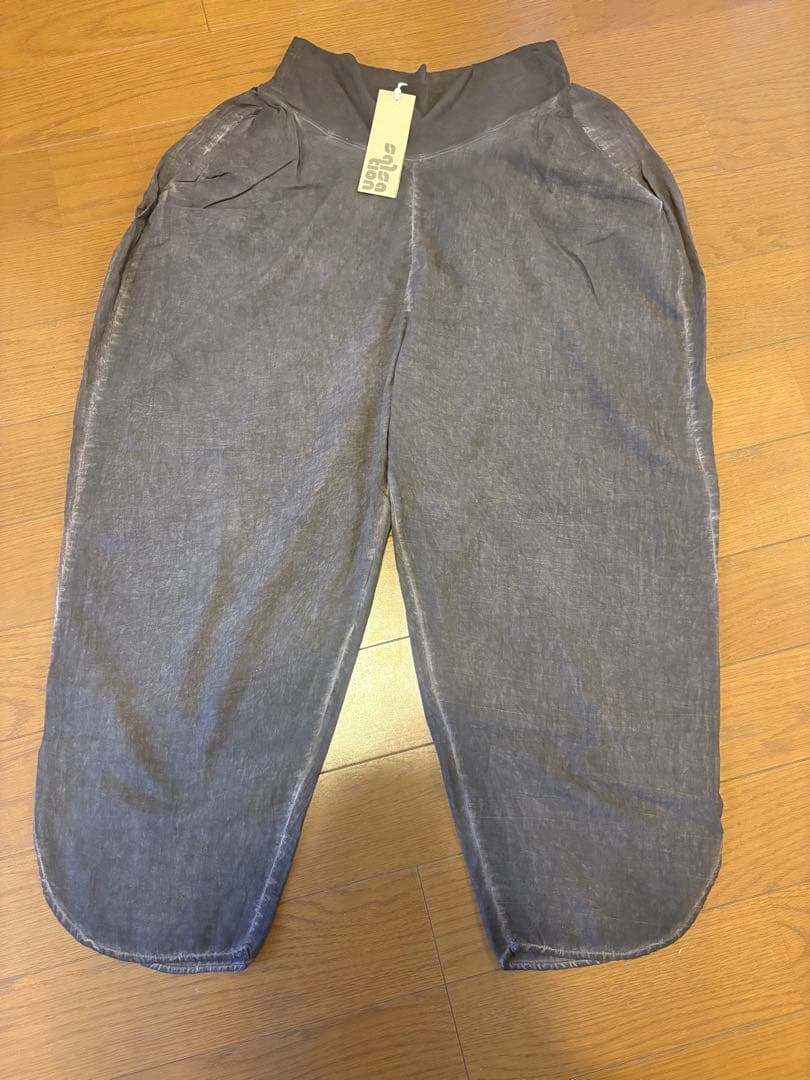 【新品・未使用】サルセーションウェア ハーレムパンツ Mサイズ ダークブラウン