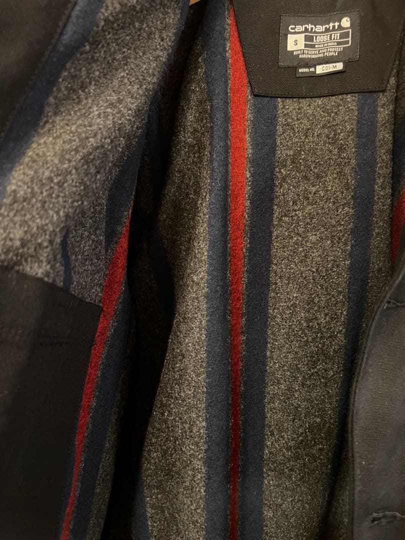 カーハート ダック チョアコート ブラック C01-M Sサイズ