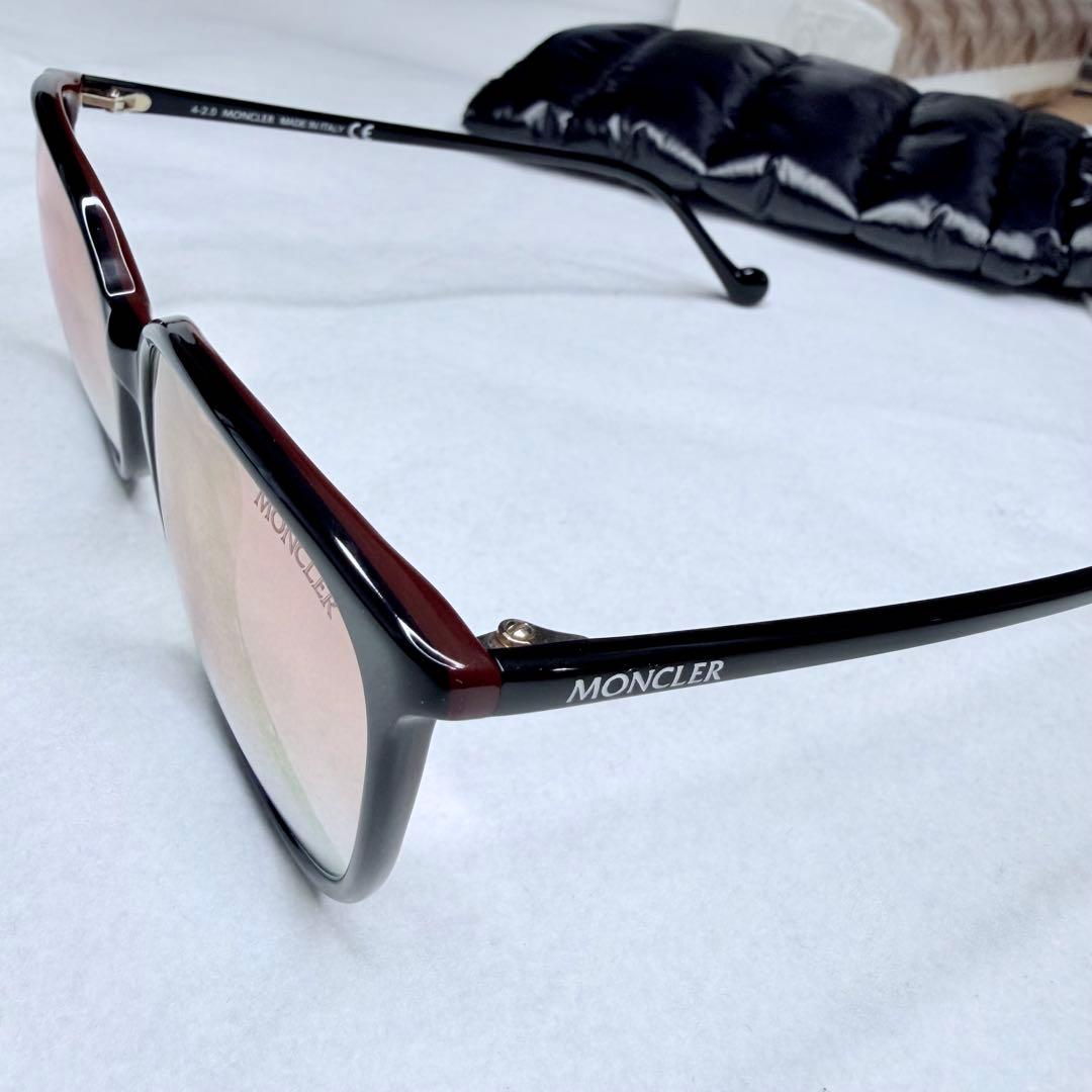 【新品】MONCLER モンクレール サングラス ML0177 ブラック