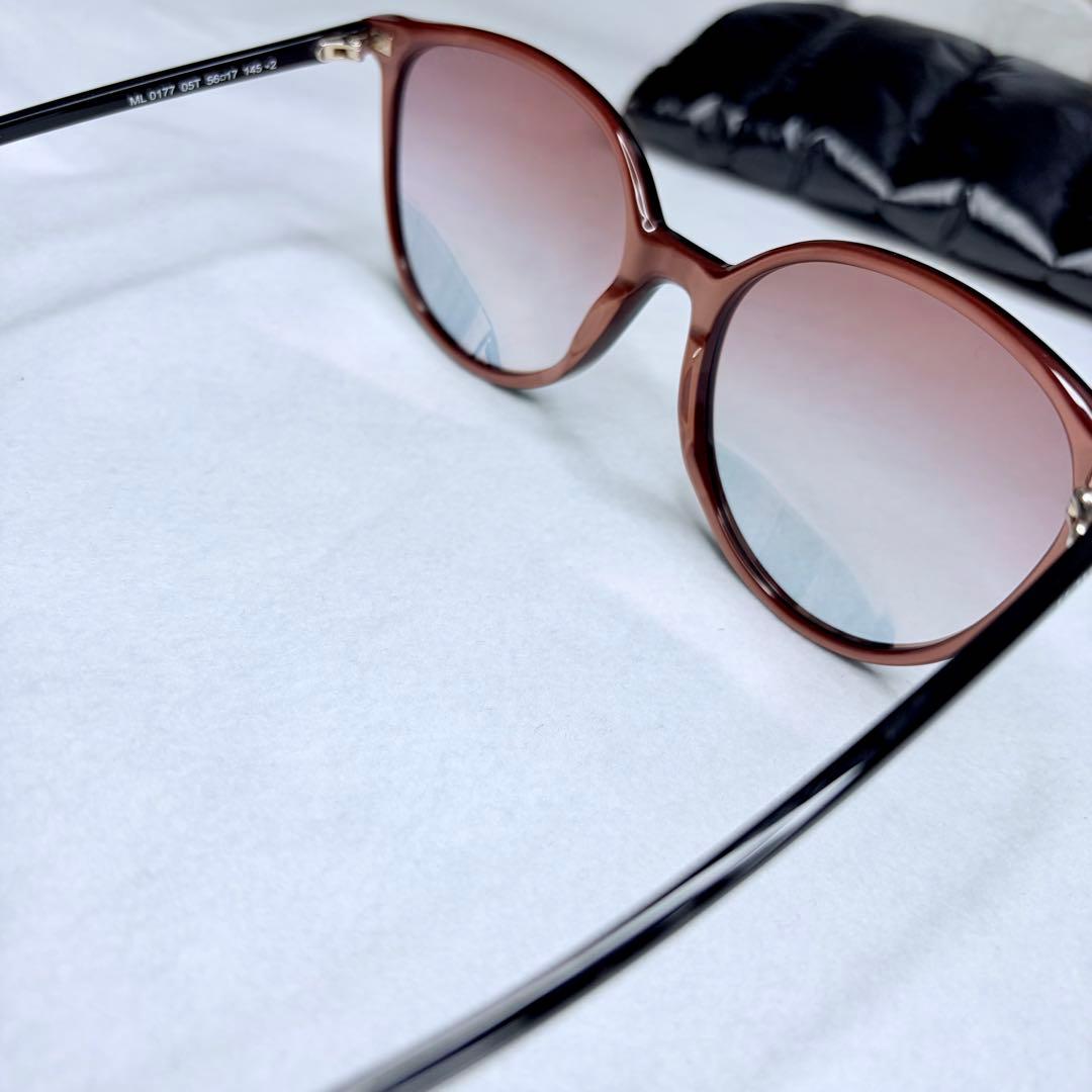 【新品】MONCLER モンクレール サングラス ML0177 ブラック