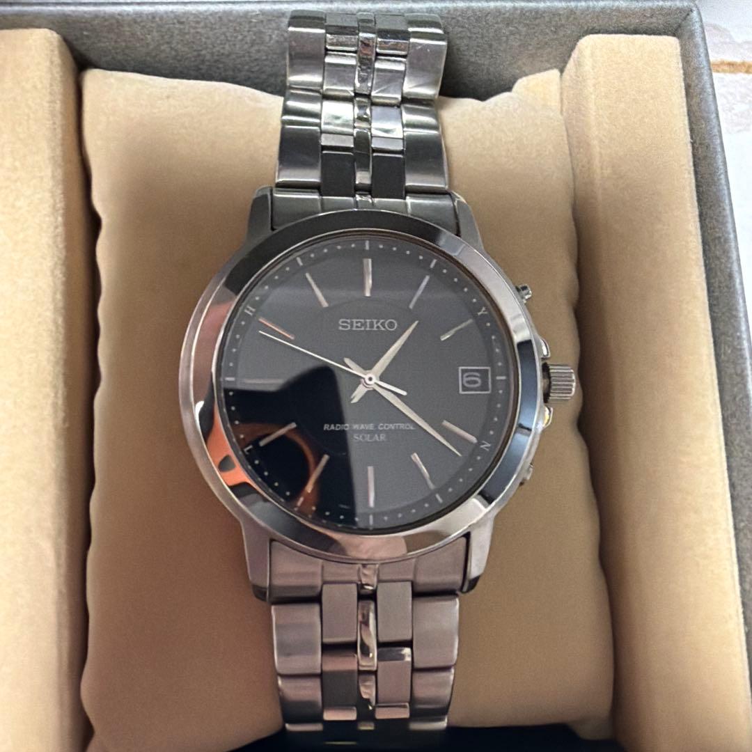 SEIKO アナログ腕時計 シルバー