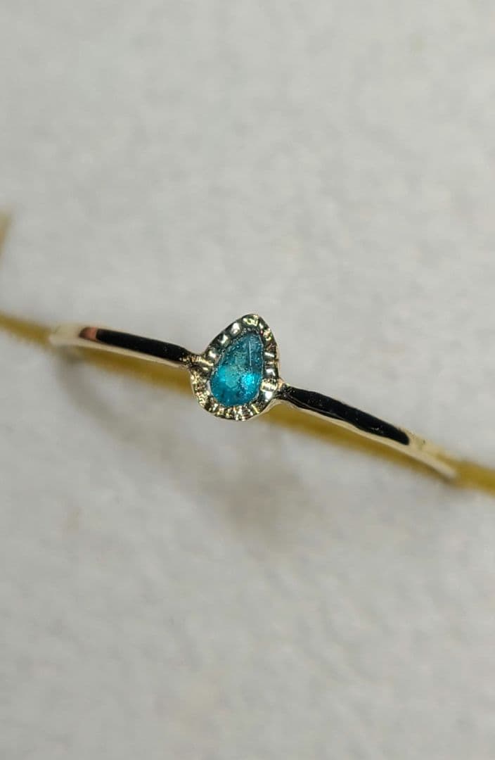 ふうた★ブラジルバターリャパライバトルマリン★リングオーダー