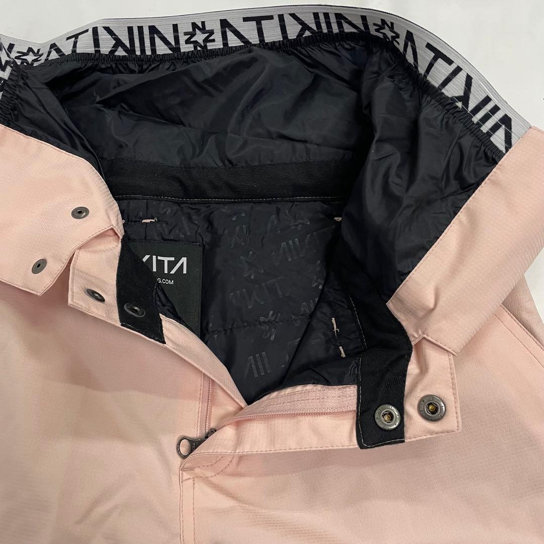 NIKITA スノーボードウェア パンツ L ピンク NWW0F008