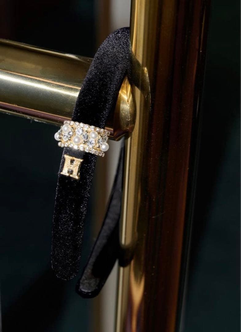 【即日発送可能◎】Crystal Charm Headband