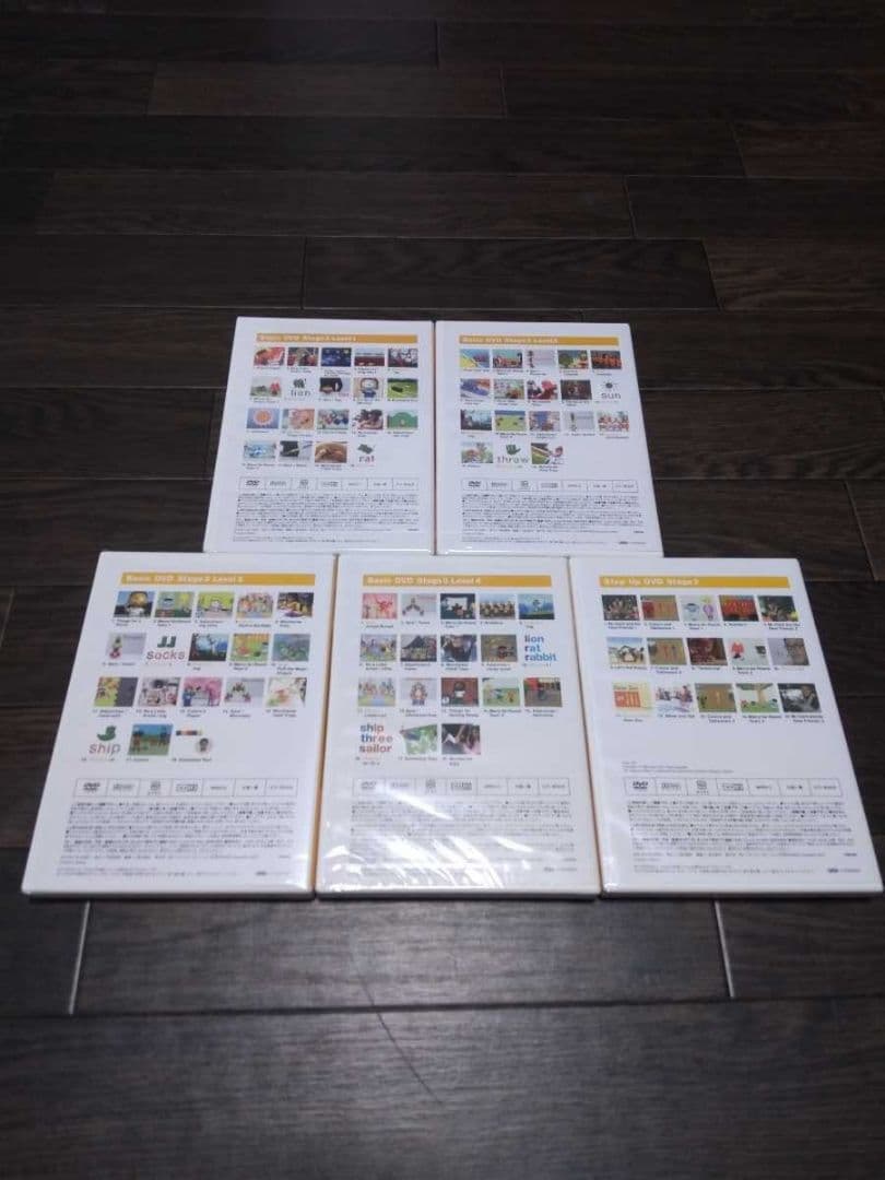 新品　ワールドワイドキッズ　ステージ 3 DVD　WWK　英語 フル セット