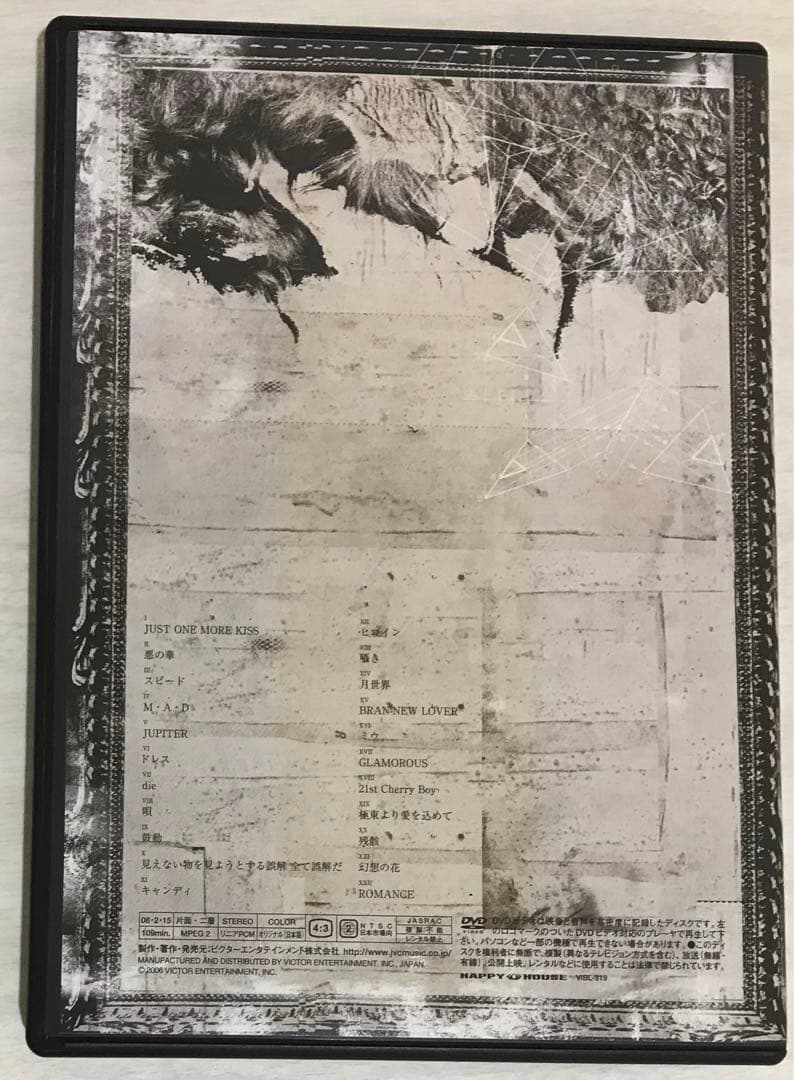 ミュージック BUCK-TICK Singles  on Digital Video Disc