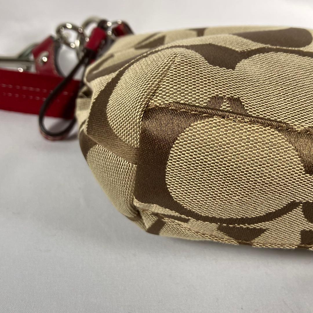 【美品級】COACH 2way ショルダーバッグ F17439 シグネチャー