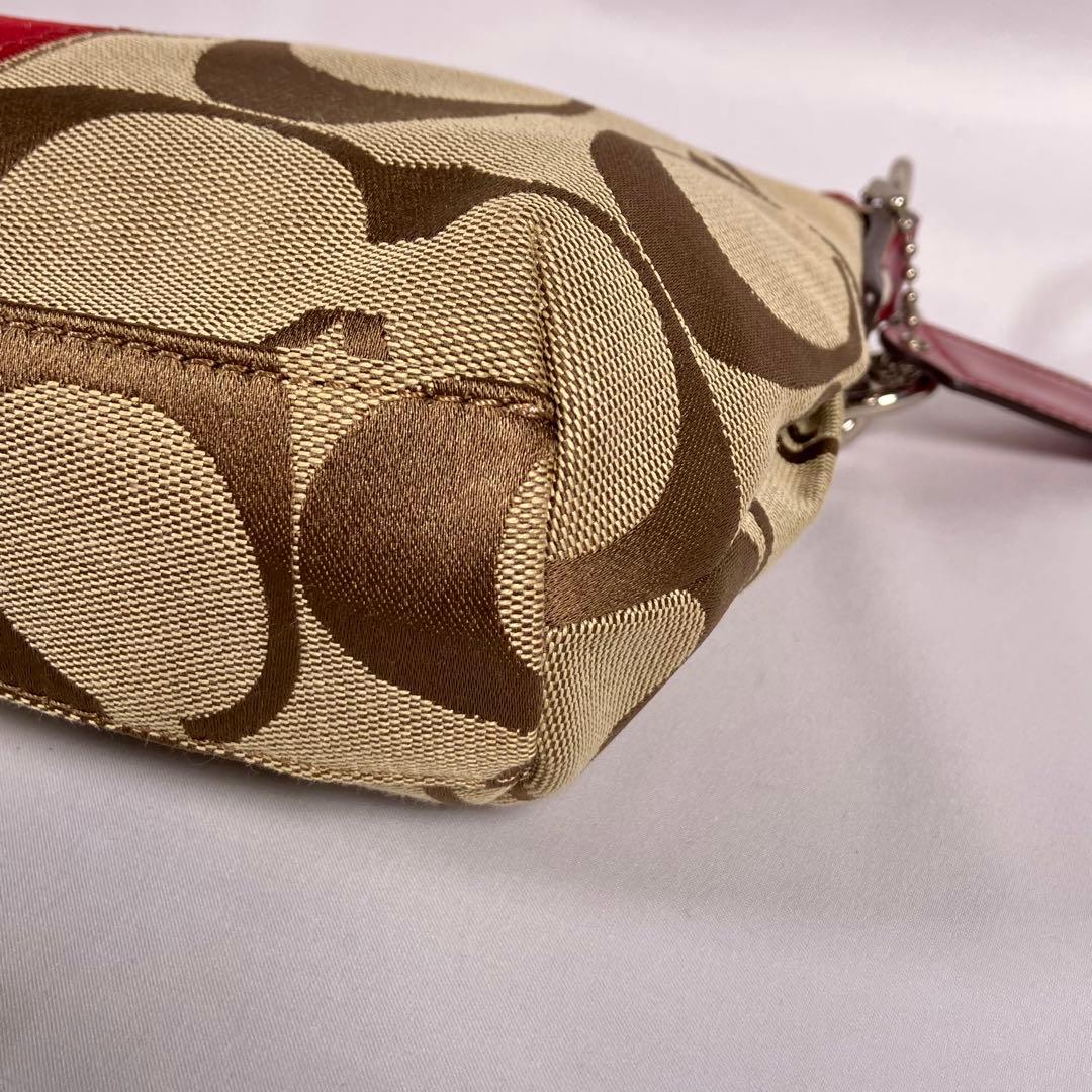 【美品級】COACH 2way ショルダーバッグ F17439 シグネチャー