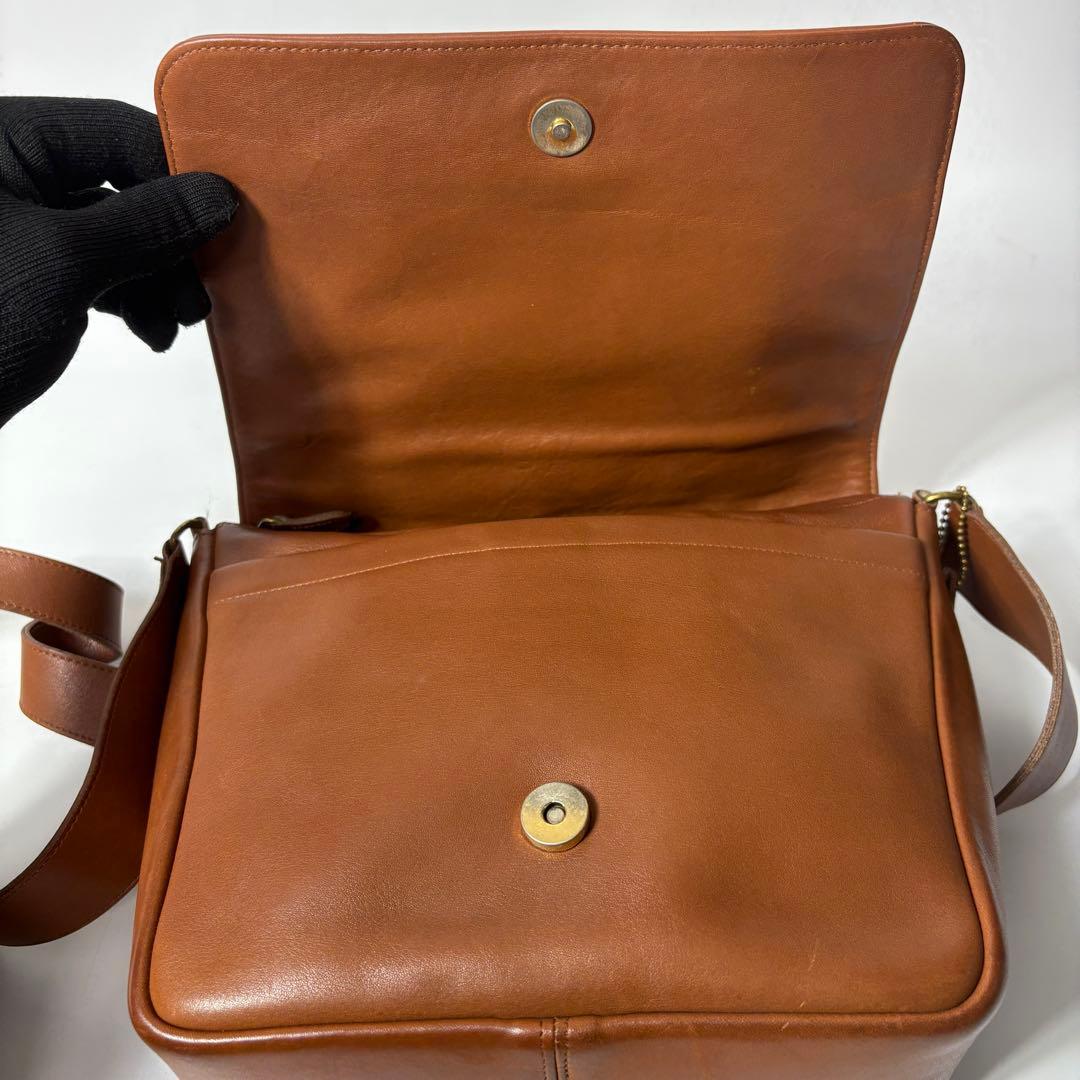 オールドコーチ　vintage coach メッセンジャー　ショルダーバッグ.