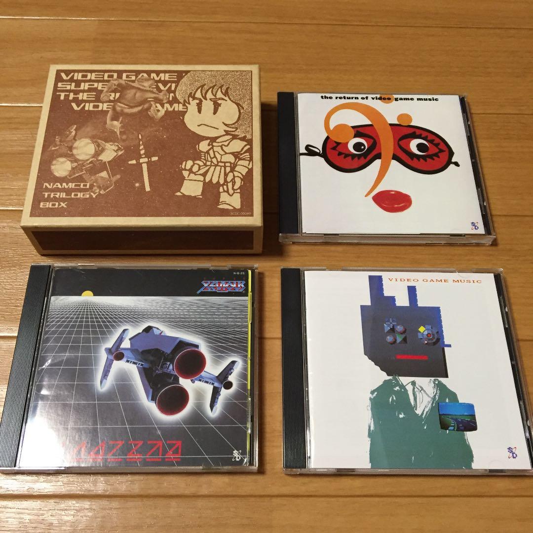 NAMCO TRILOGY BOX （ナムコ ビデオゲーム サントラボックス）
