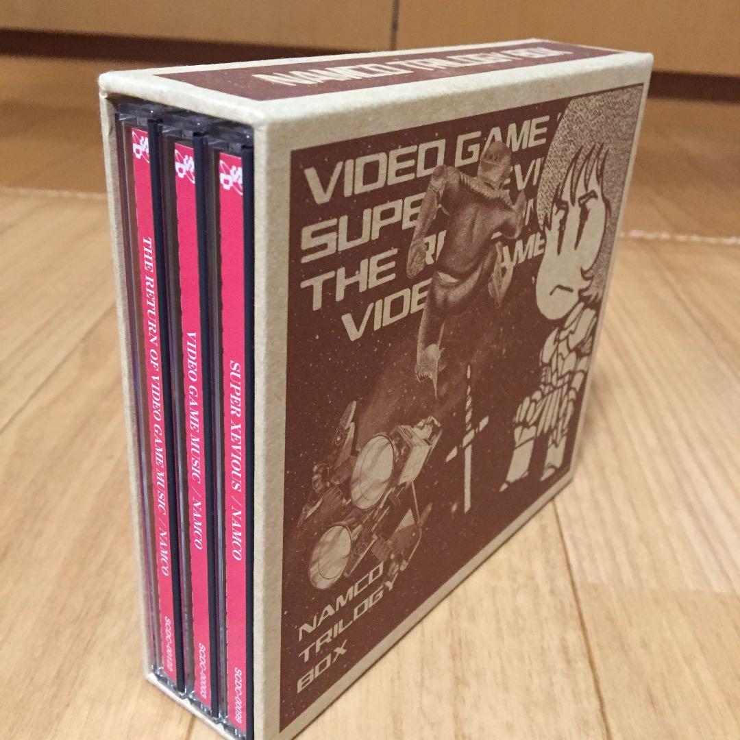 NAMCO TRILOGY BOX （ナムコ ビデオゲーム サントラボックス）