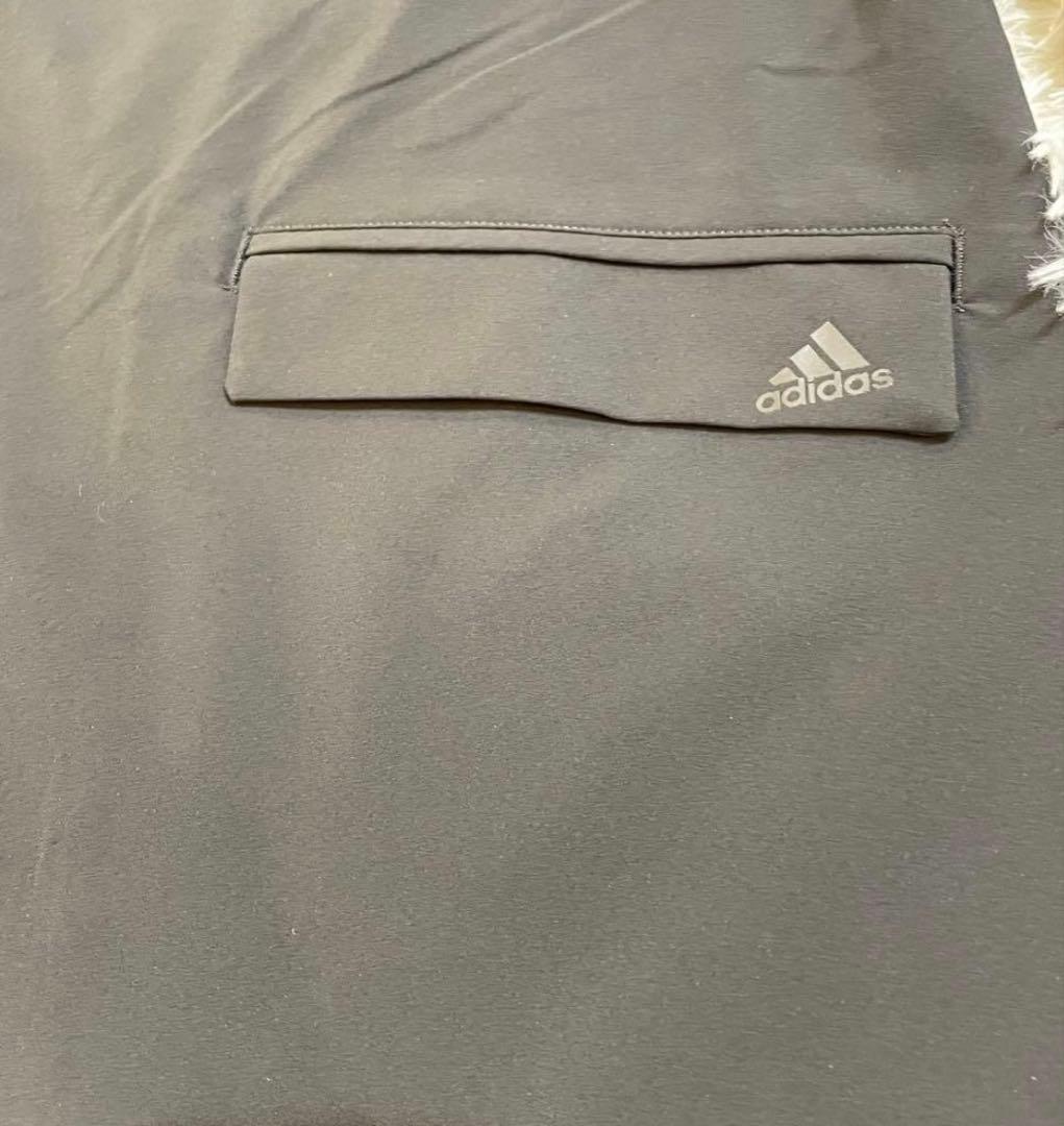 新品 アディダス スーツ 上下セット　ビジネス カジュアル　伸縮　ブラック　M