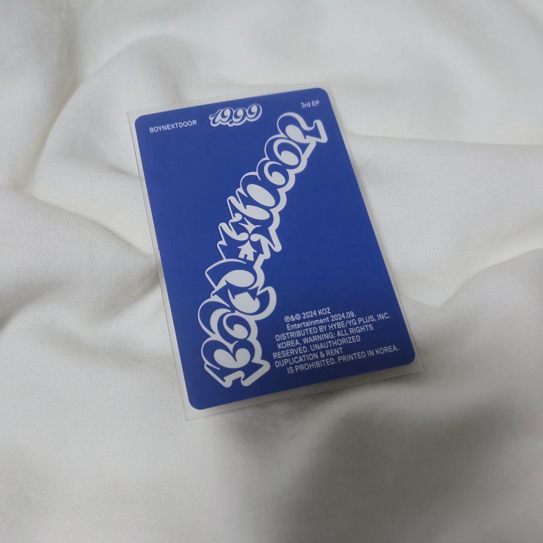 boynextdoor テサン walmart トレカ