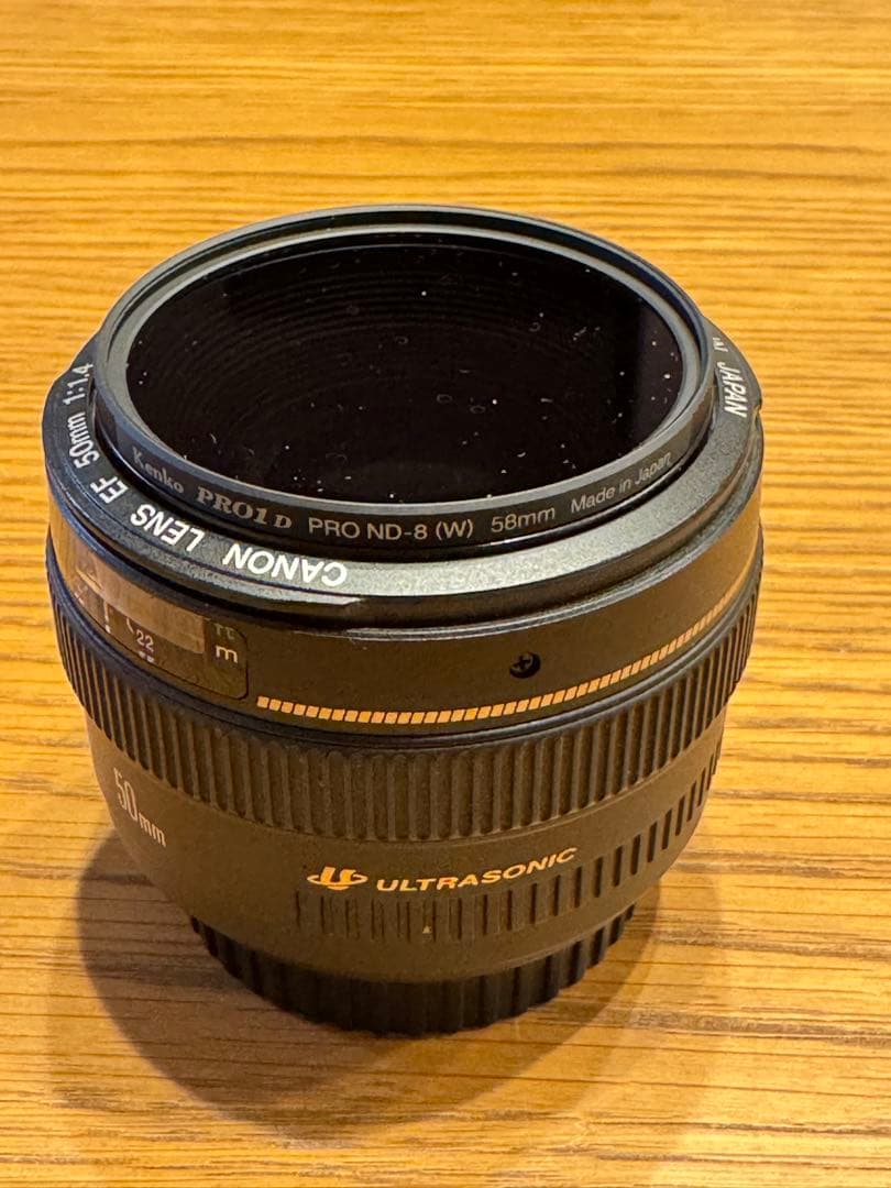 Canon 単焦点レンズ EF50mm F1.4 USM フルサイズ対応