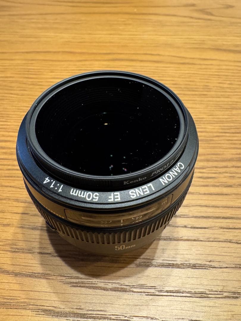 Canon 単焦点レンズ EF50mm F1.4 USM フルサイズ対応