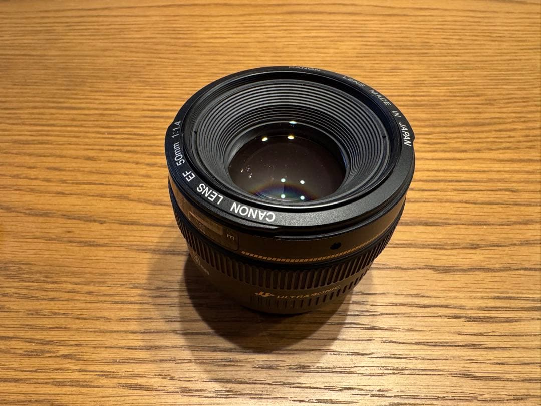 Canon 単焦点レンズ EF50mm F1.4 USM フルサイズ対応