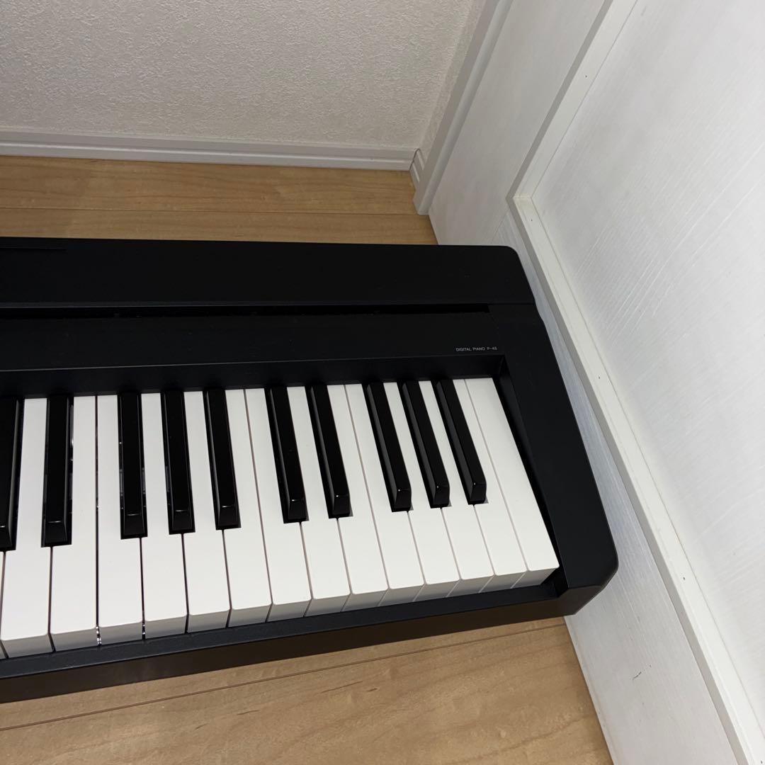 高年式！美品！別売りペダル付き！P-45B 電子ピアノ 2020年製