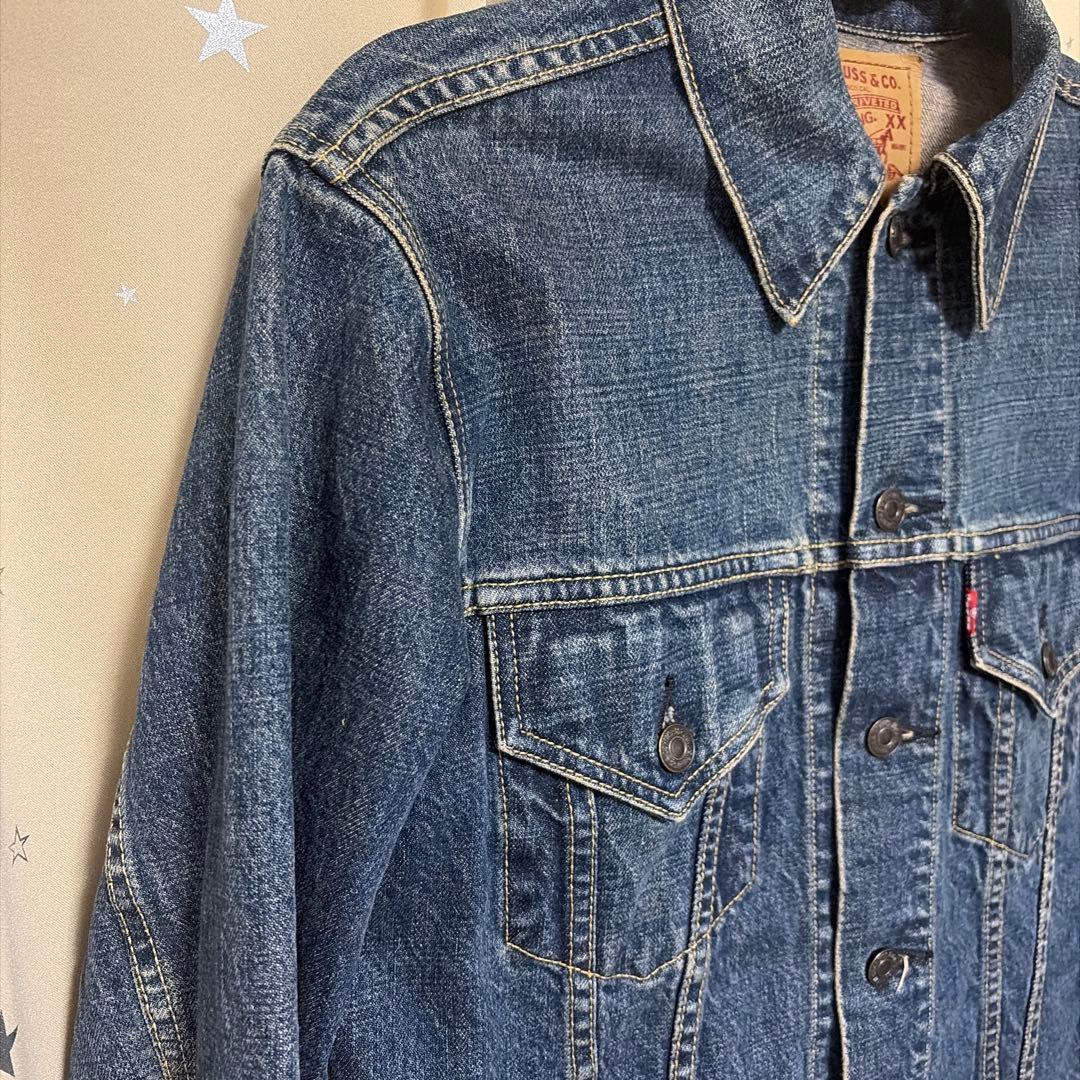 98年 Levi's Ｇジャン 3rd 557xx BIG E 復刻 美フェード