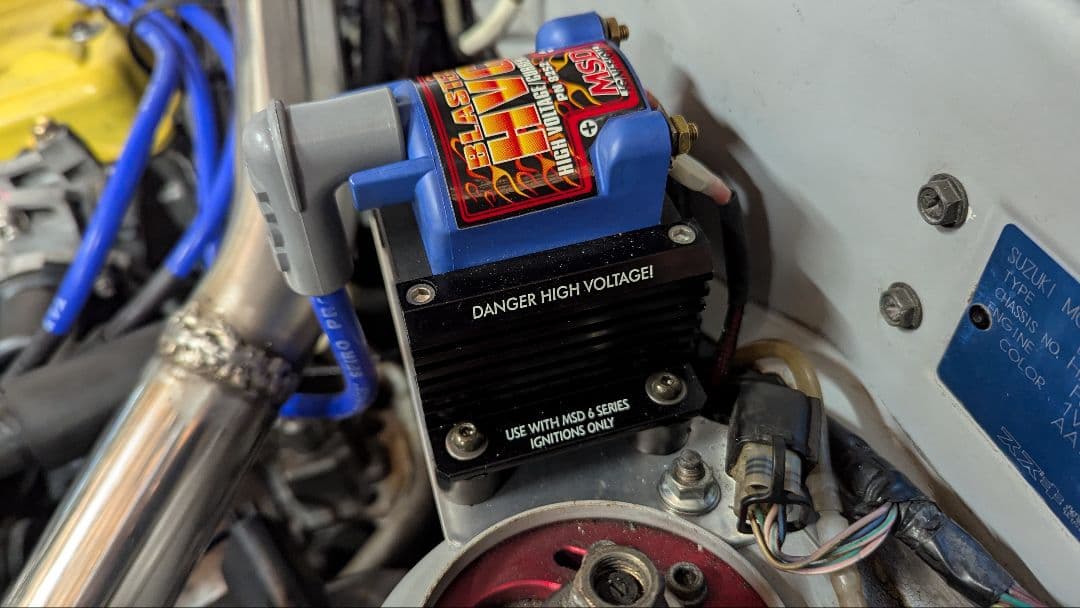 強化点火　マルチスパークMSD　6AL　コイル　コード　他