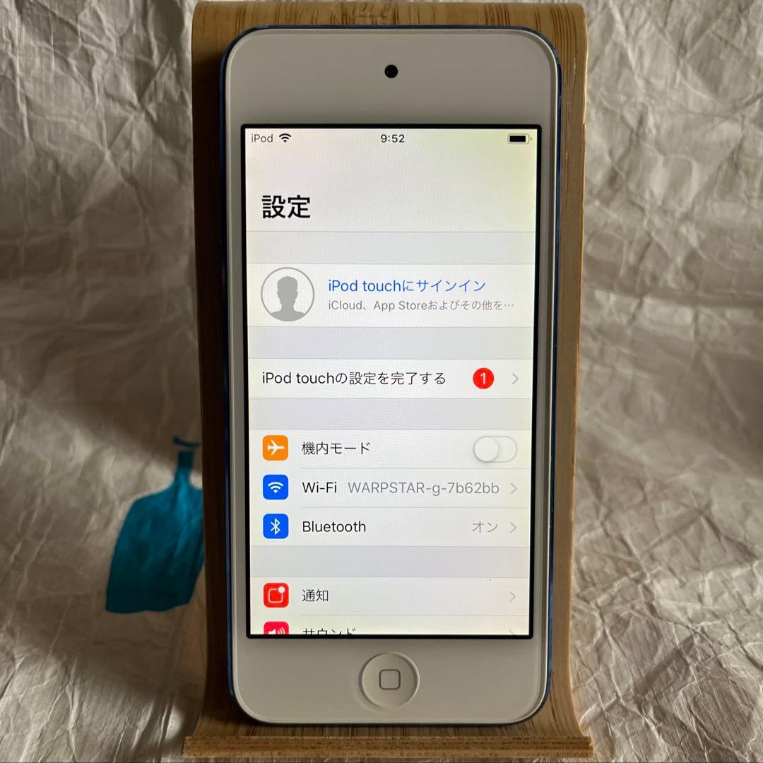 か*ん様 アップル iPod touch 第6世代 ブルー 128G MKWP2