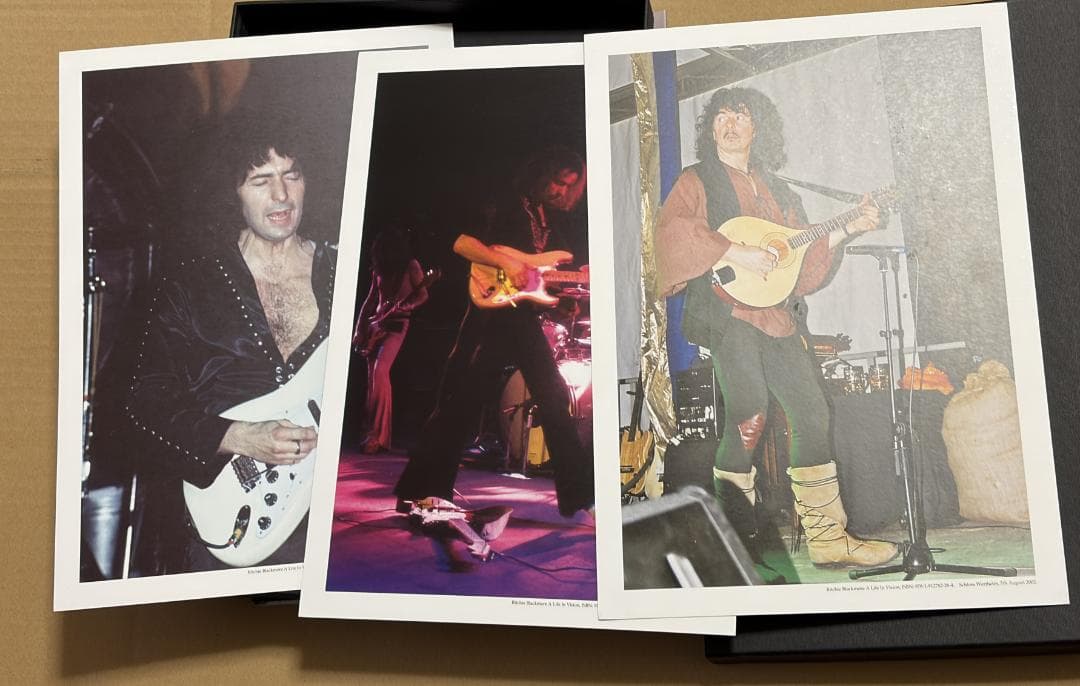 リッチー・ブラックモア写真集 A Life In Vision 限定版