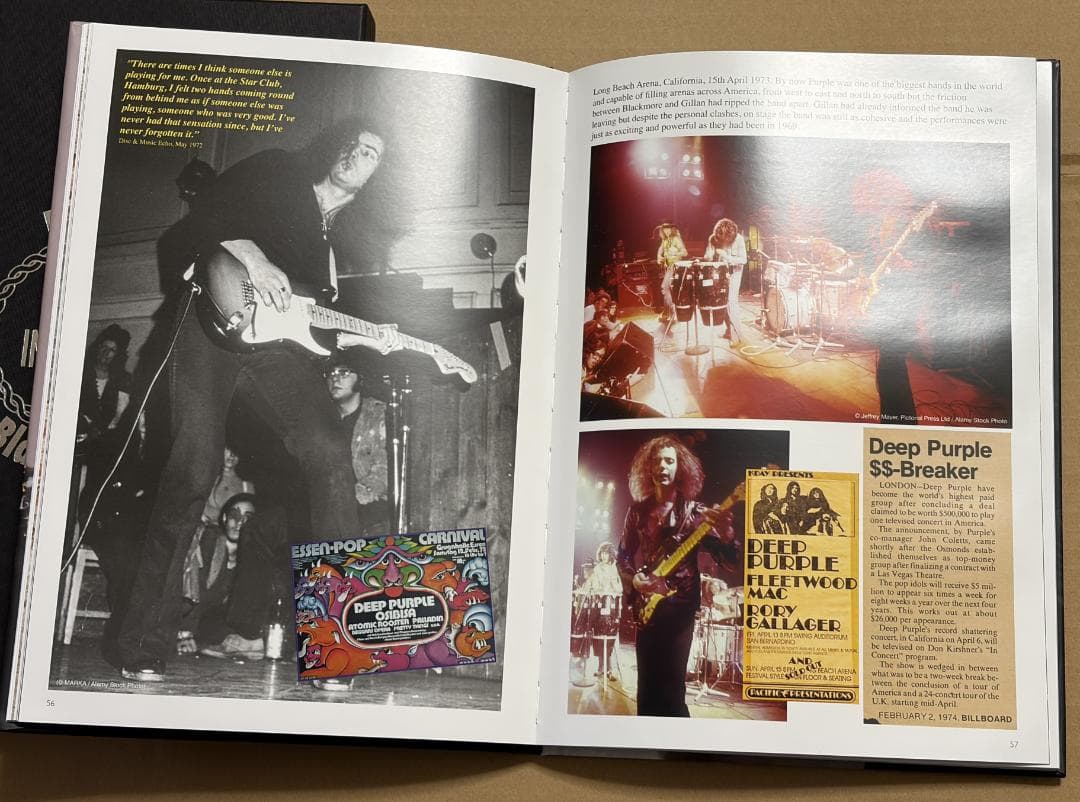 リッチー・ブラックモア写真集 A Life In Vision 限定版