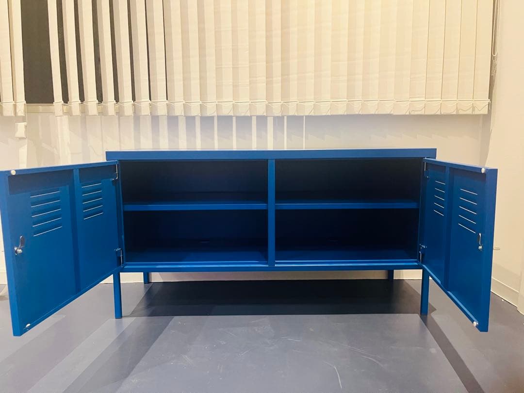 （廃盤）IKEA 青いキャビネット