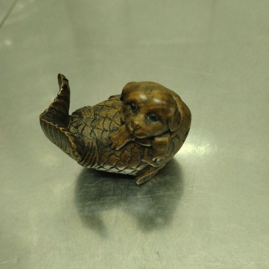 根付　骨董　全8体